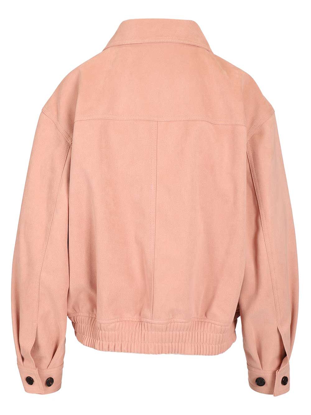 Dunst Jacket With Collar Jackets - Rose | 30041c53a091b83b69538745597dbf88e48bd836