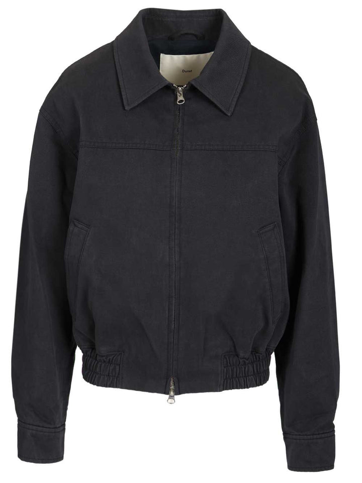 Dunst Unisex Collared Blouson Jacket Jackets - Blue | 2f92f7512cbf4b1b444b7c8325f9ef21bfb68809