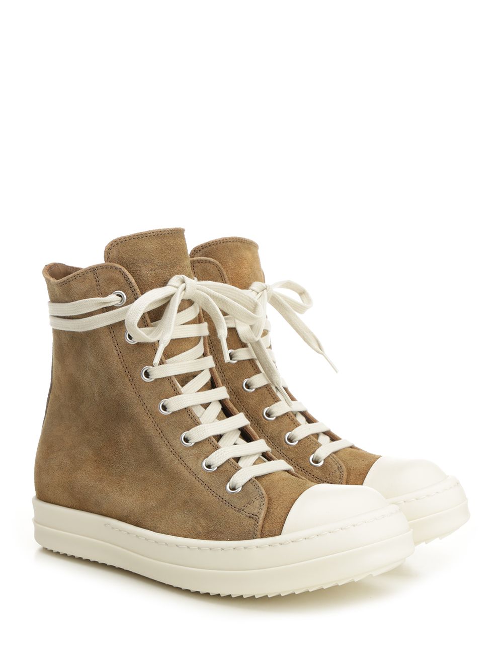 Rick Owens Temple Sneakers - Beige | a4e59c80037dd9349b1c507359244b171c8a5151