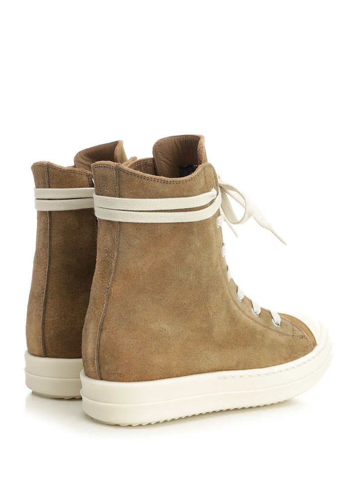 Rick Owens Temple Sneakers - Beige | 17508743115a6c21ac94d0cb5355c66db8c46c94