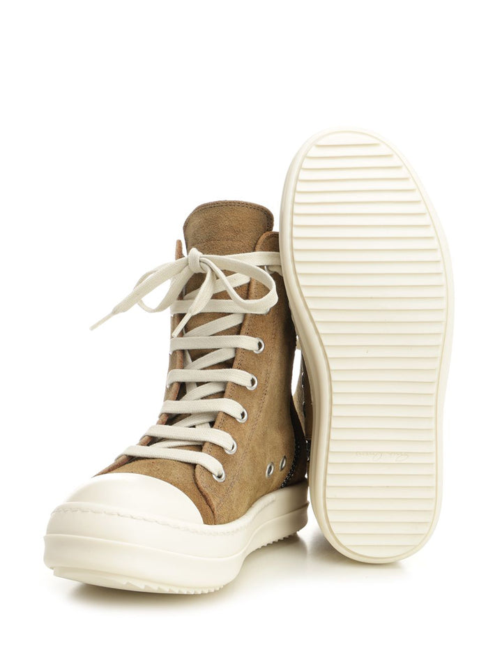 Rick Owens Temple Sneakers - Beige | caaec529c2f498ff36e04b0bd00a4fd194767c6e