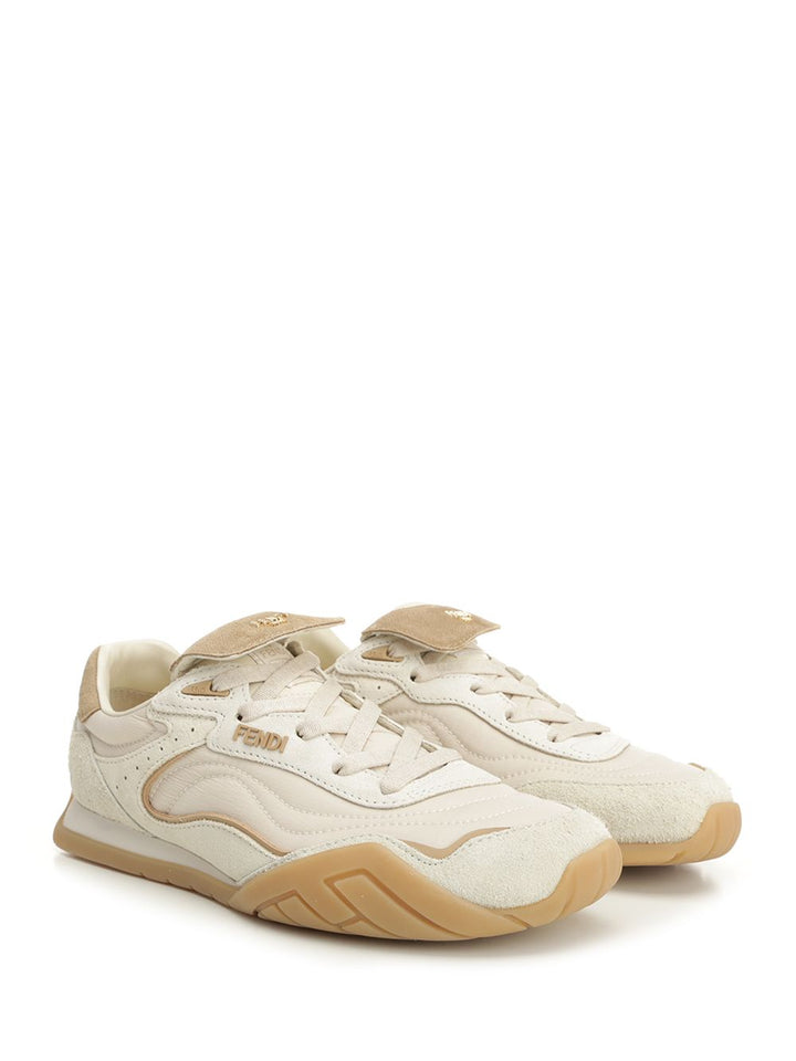 Fendi Fendi Wave Pulse Sneakers - White | 6b7ad2d15dc3610c42cd000e82c41f3bced0db43