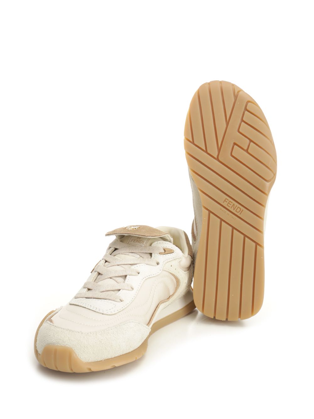 Fendi Fendi Wave Pulse Sneakers - White | e7e1a22e3849d1acfb4d6bfed67384a70a77e8eb