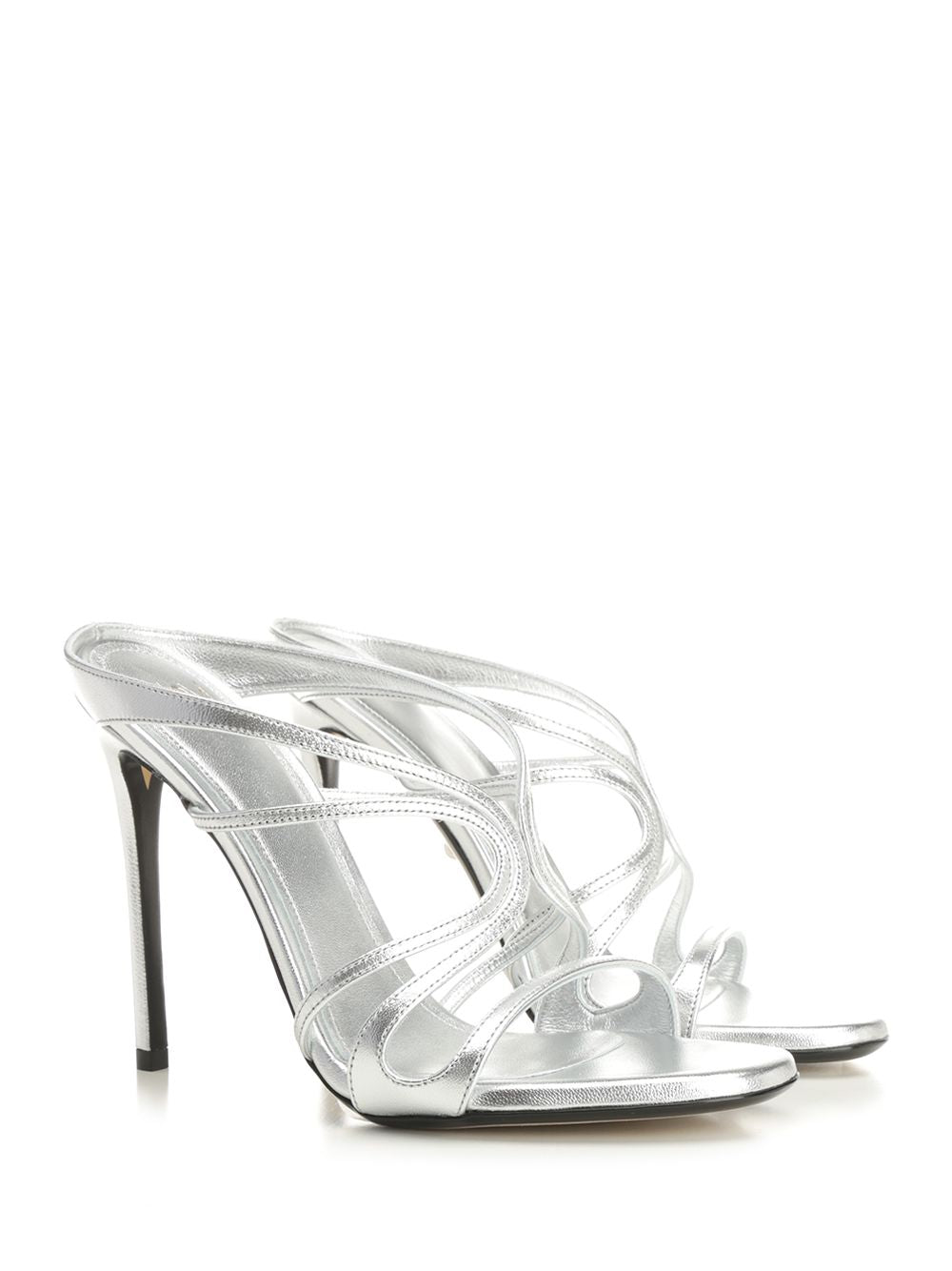 Alevi' Milano Sabot Mony 110 Sandals - Silver | 2e747ac843f83b4fee57107c49437d9f0e27562c