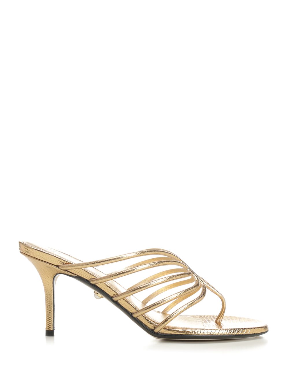 Alevi' Milano Lady 75 Mule Sandals - Gold | a9204486bf711288bea811700ad090cfba225853