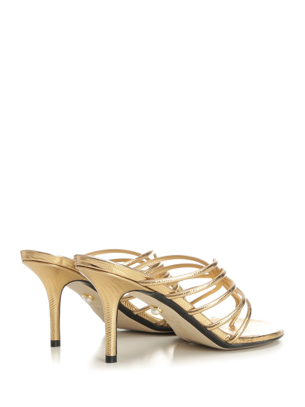 Alevi' Milano Lady 75 Mule Sandals - Gold | 0592da503d7e45d2747fa0dfafff7b0ef85d53b9