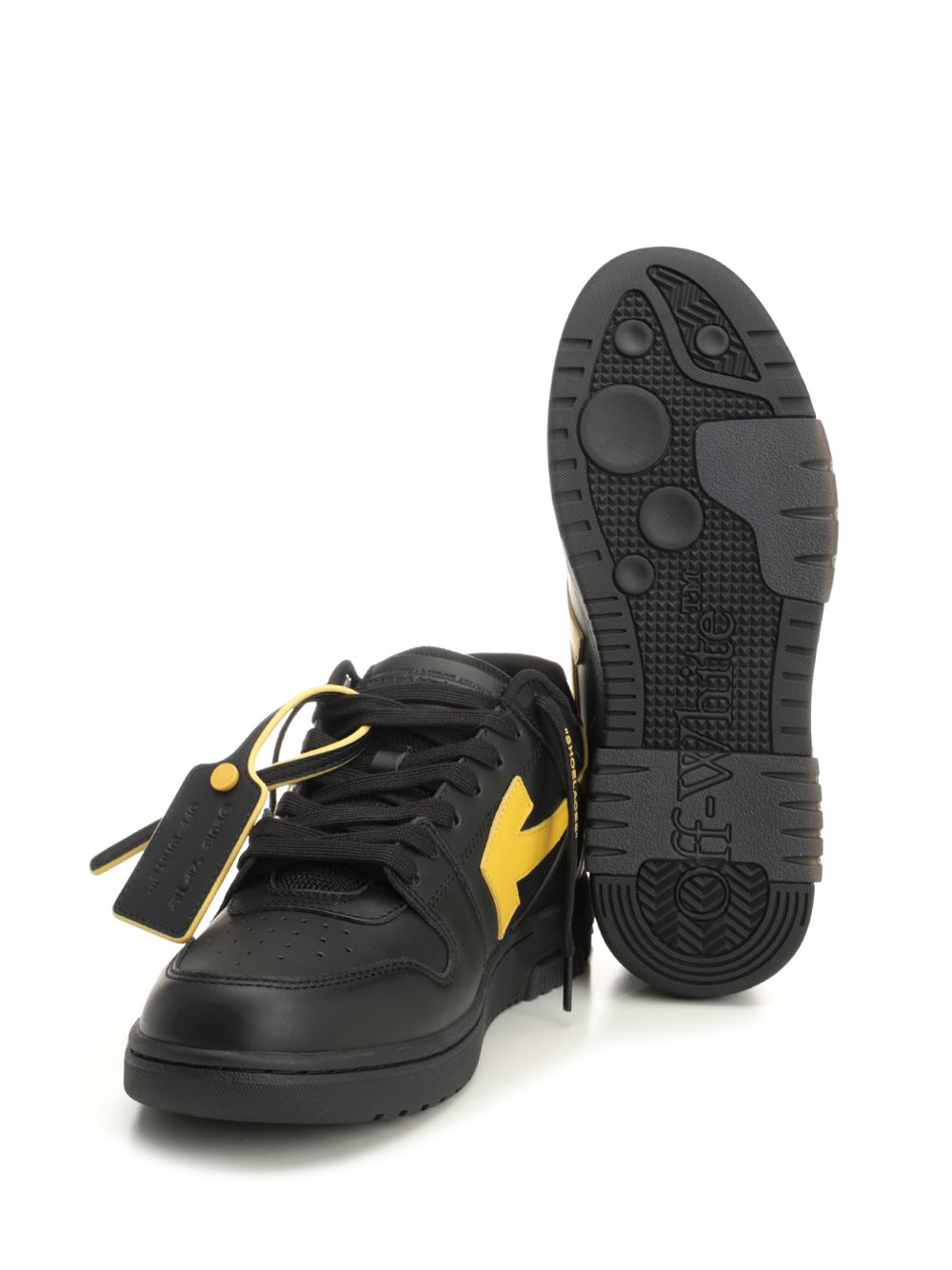 Off-White Out Of Office Sneaker Sneakers - Black | 09291e665a2e1727b8ff1281e1f8942b6741876e