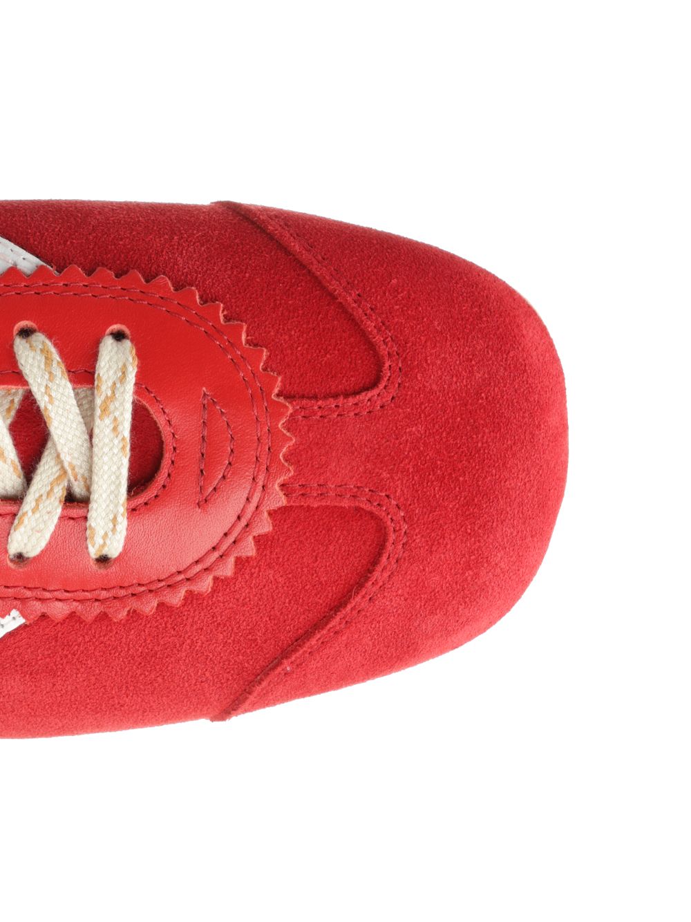 Dries Van Noten Suede Sneakers - Red | 2f04d7d5489338eff9a1d5e440bbfba2200b3ed2