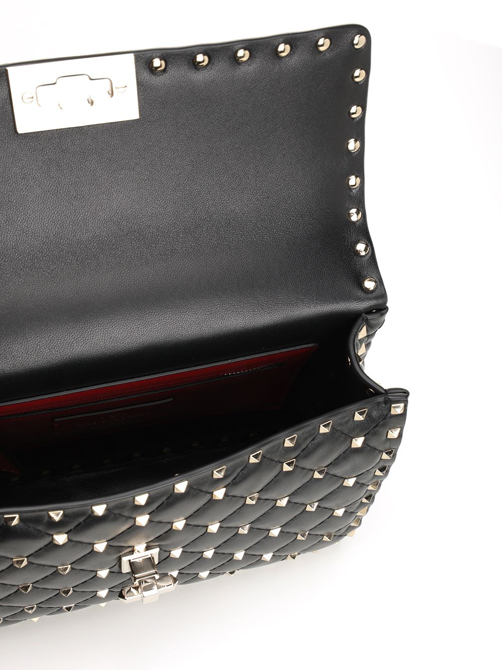 Valentino Garavani Rockstud Spike Shoulder Bags - Black | 30b866d04aad8a102b22af82ecb7eca8c4c49455