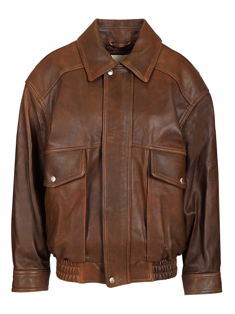 Dunst Oversized Bomber Jacket Jackets - Brown | 00765b9c335ae540dee11f311103e8746b0c1257