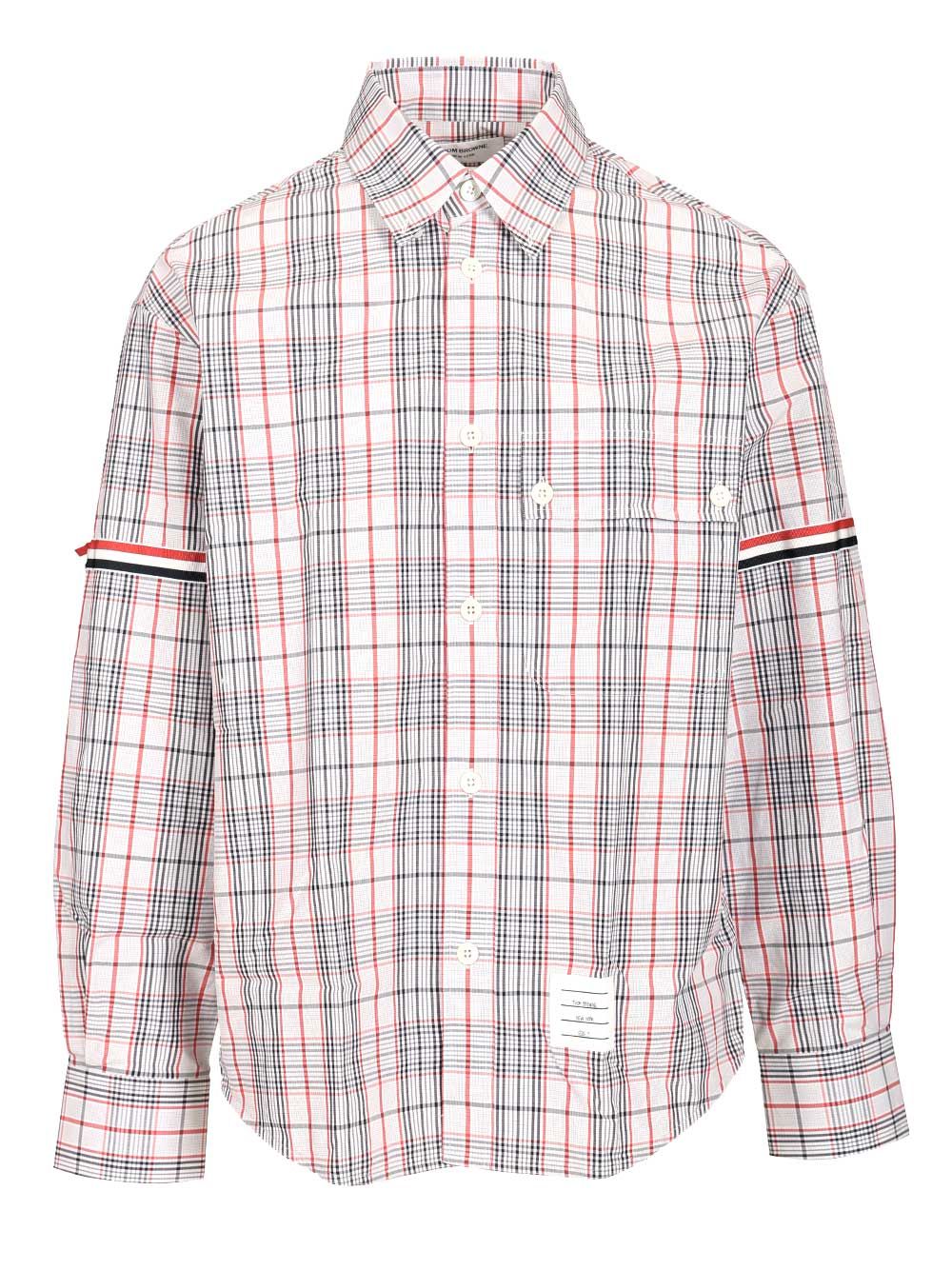 Thom Browne Oversized Cotton Poplin Shirt Shirts - Rose | c681ed8b78a278fc854834ab68cc2c2f768c40a6