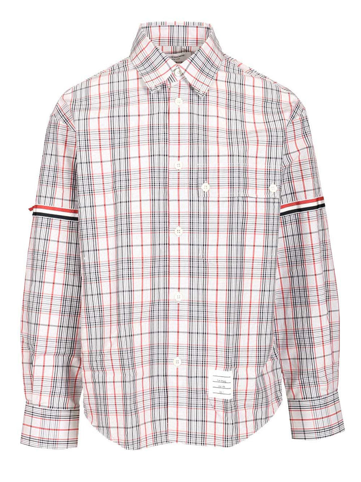 Thom Browne Oversized Cotton Poplin Shirt Shirts - Rose | c681ed8b78a278fc854834ab68cc2c2f768c40a6