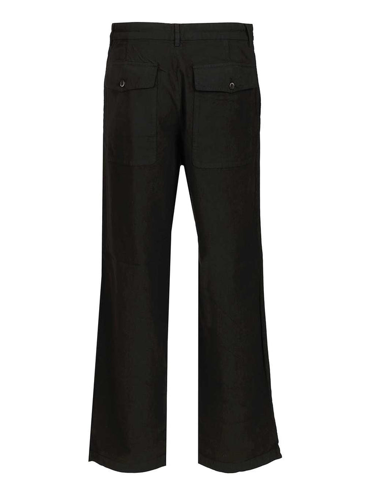 Barena Venezia Felucon Garzoto Trousers - Black | d857be63a81cca4c4ae736553b9111e20a43c4c3