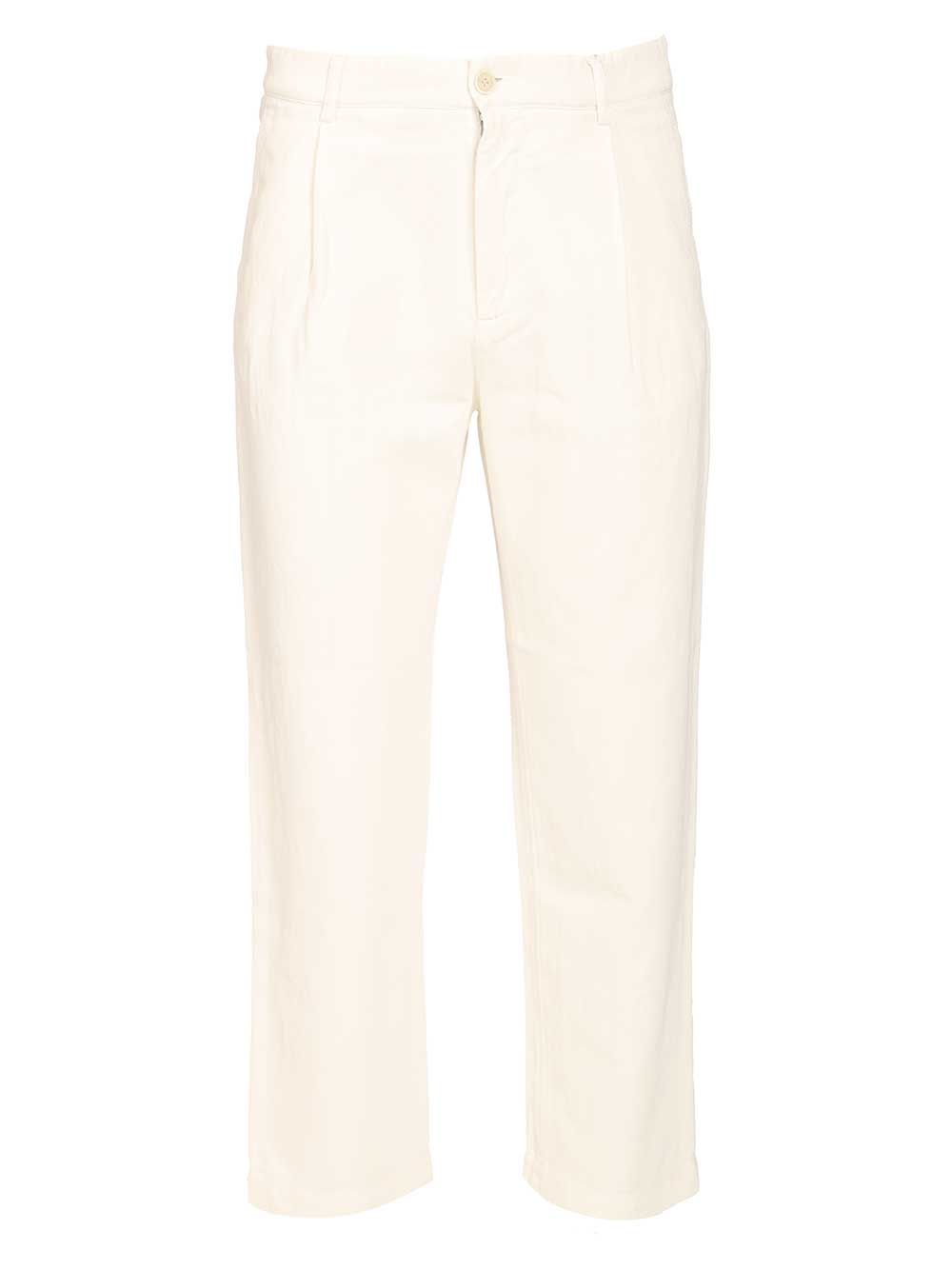 Barena Venezia Mazengo Trousers - White | f39c434a8c0b68da16b213ea881f7f28a8249a36