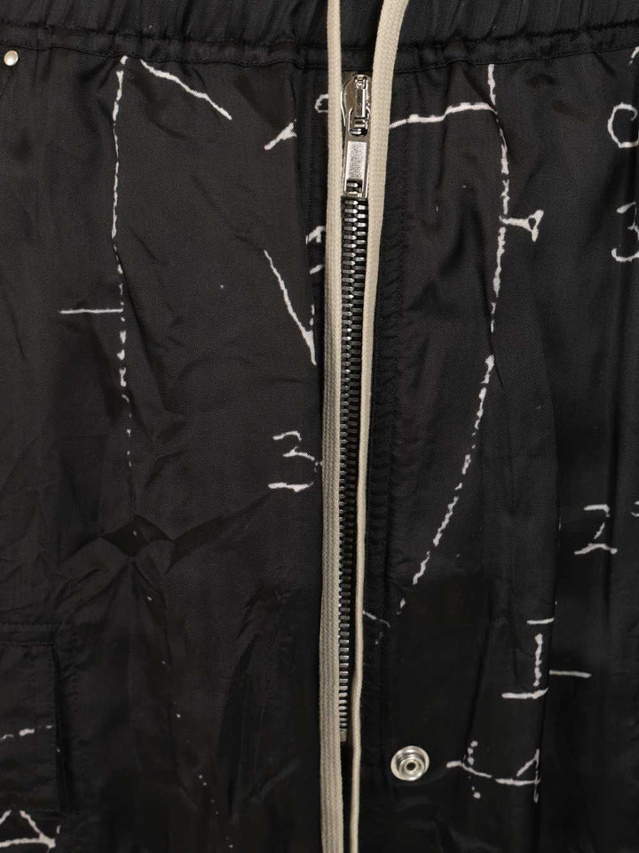 Rick Owens Cargobela Shorts Trousers - Black | 55eacb6863e950f639a85c9772c0bf9af169c5bb