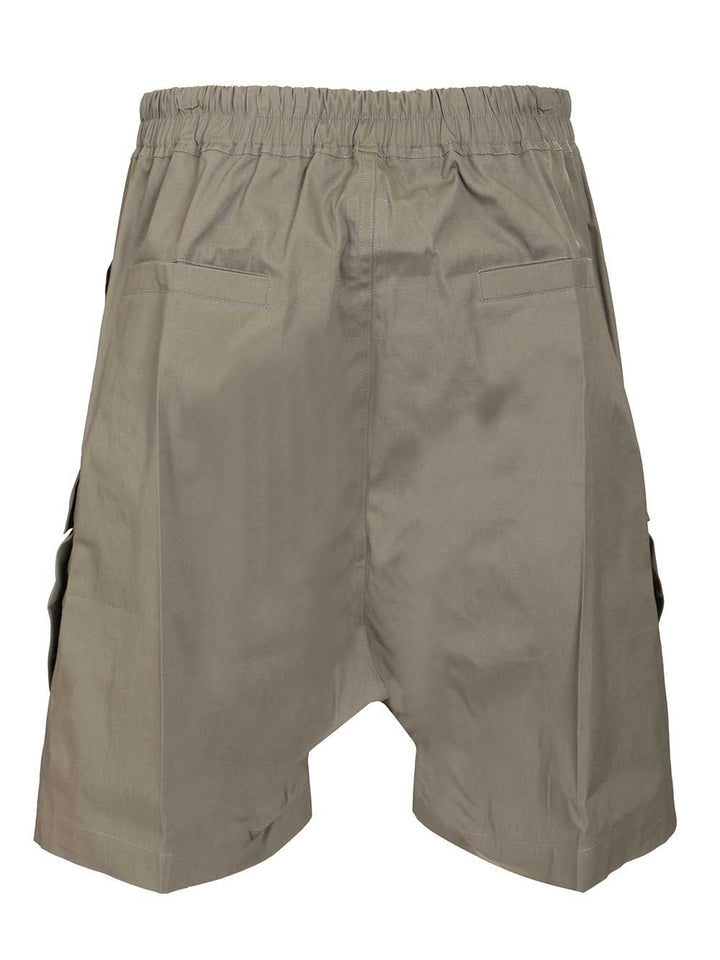 Rick Owens Cargobela Shorts Trousers - Green | 2773036318db2e74df42046b4d31c4b66c83f99b