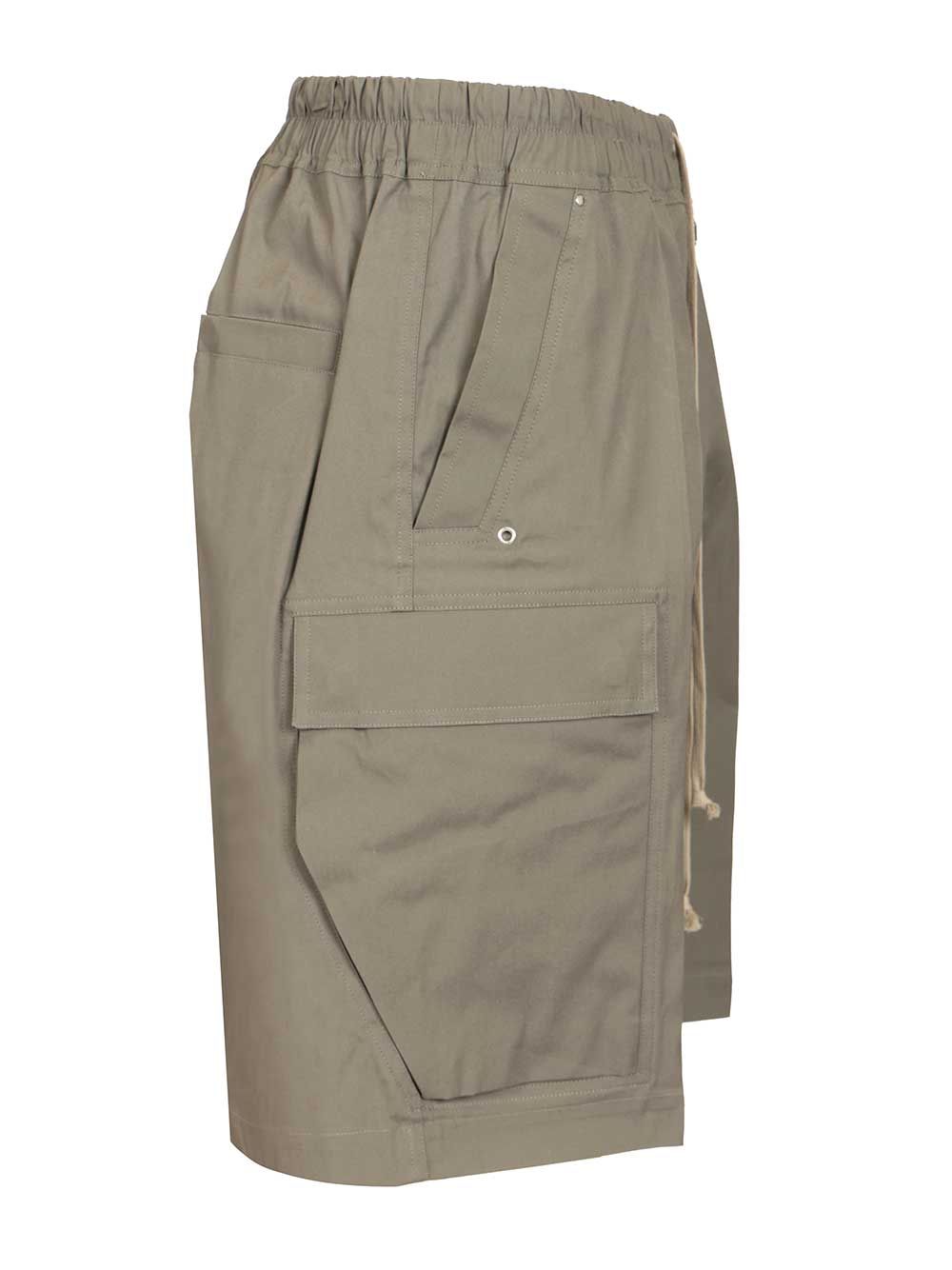 Rick Owens Cargobela Shorts Trousers - Green | a87c2487ececd183febad358a954f3cf391ea7af