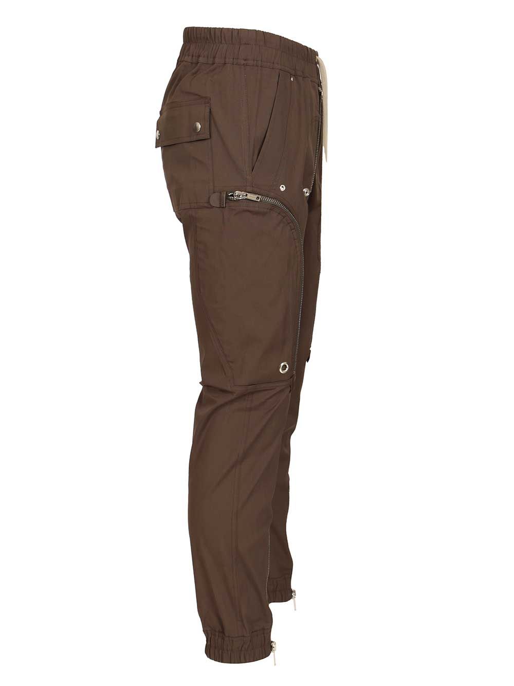 Rick Owens Bauhaus Cargo Trousers - Brown | 2ba13777c9102452e076e07afbde351e548bf8cd