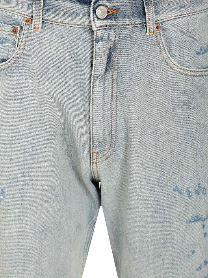 Mm6 Maison Margiela Regular Fit Jean Jeans - Light blue | eef6ccdf26f2290ac692e10231698722c385e95c
