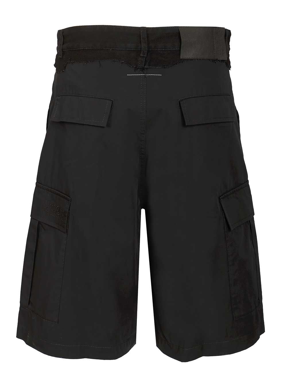 Mm6 Maison Margiela Shorts Trousers - Black | af5fd66bfa884d403efd06f5a07712307df0eb02