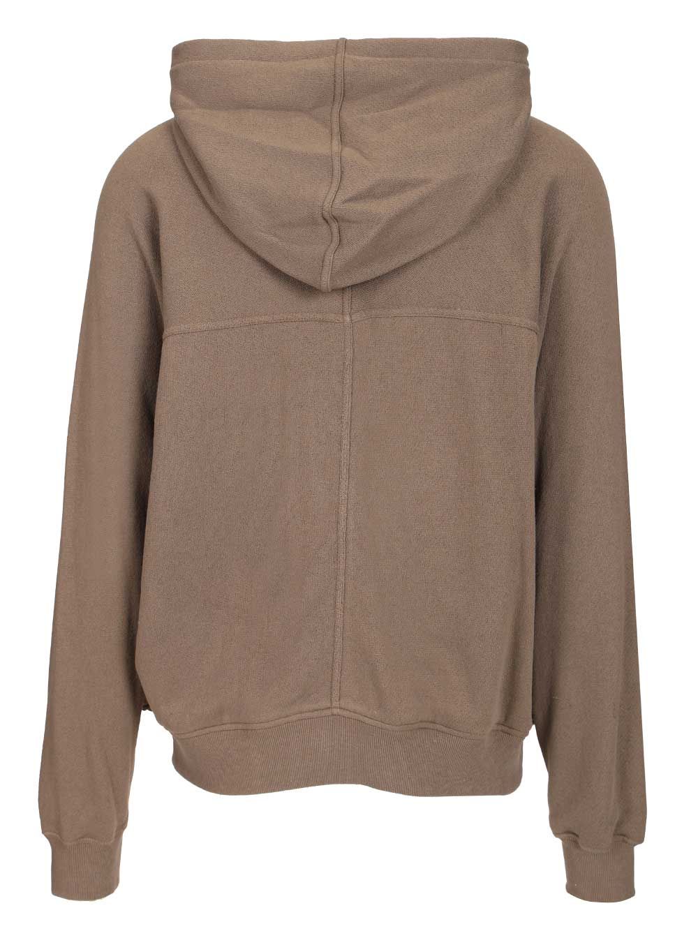 Rick Owens Hoodie Sweatshirts - Beige | bbd6c51db535e50700d0fa72c8ca320cbfa4e927