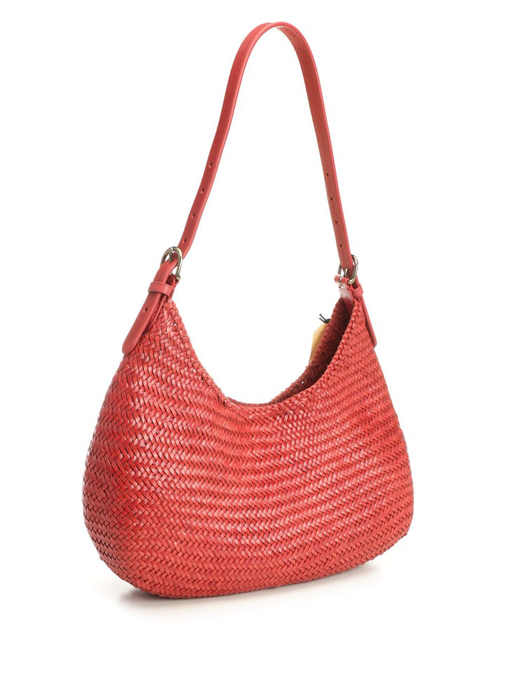 Dragon Diffusion Half Moon Shoulder Bags - Red | 4568cb66f2609fcbefb16042e17940ce4a7cee74
