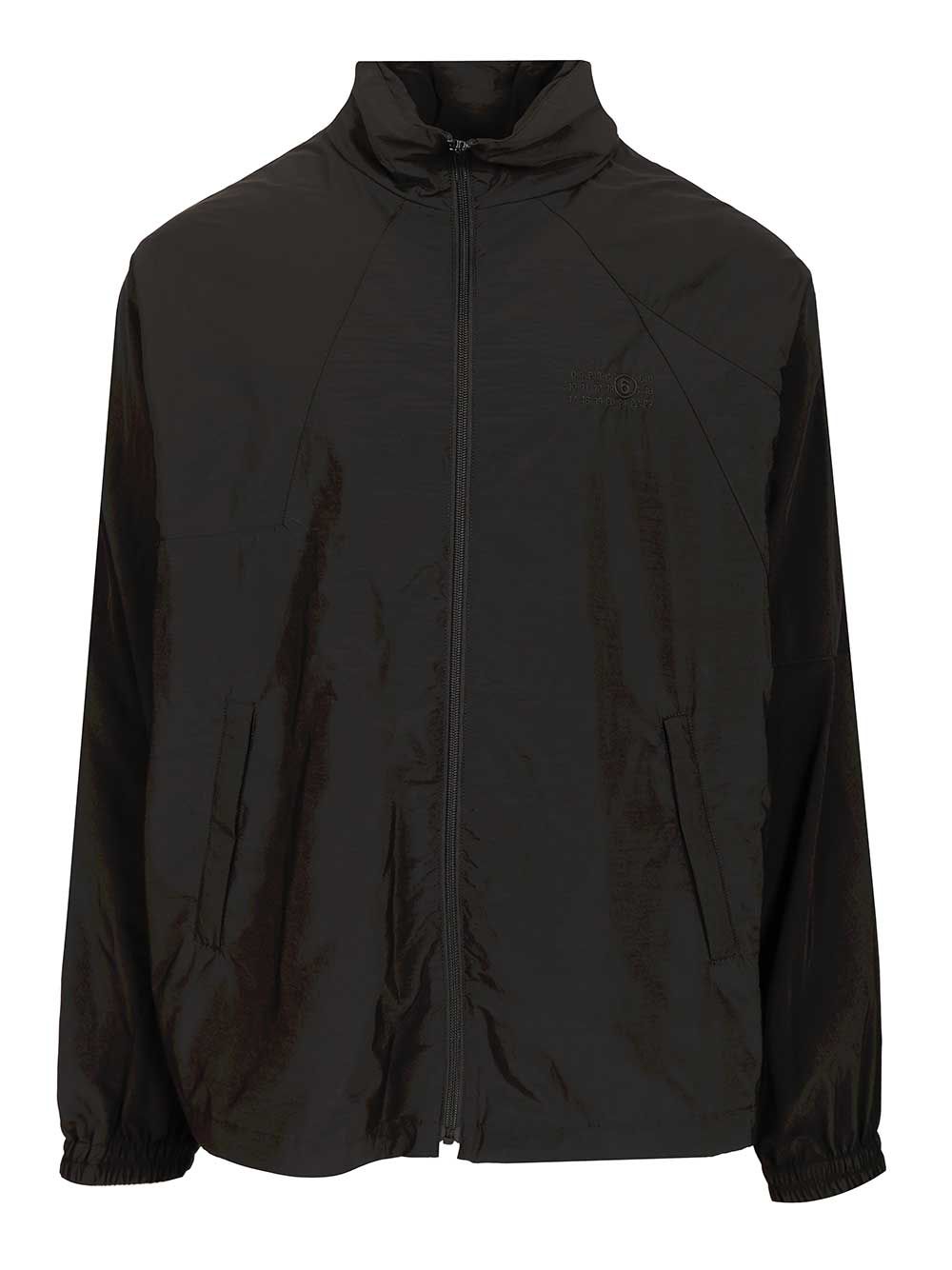 Mm6 Maison Margiela Sportsjacket Jackets - Black | d2bdef704a40f12d6ce89650fd185e001515bbc3