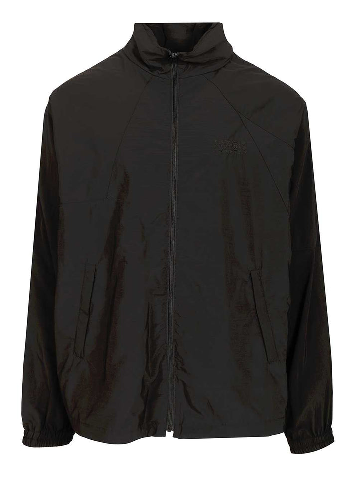 Mm6 Maison Margiela Sportsjacket Jackets - Black | d2bdef704a40f12d6ce89650fd185e001515bbc3