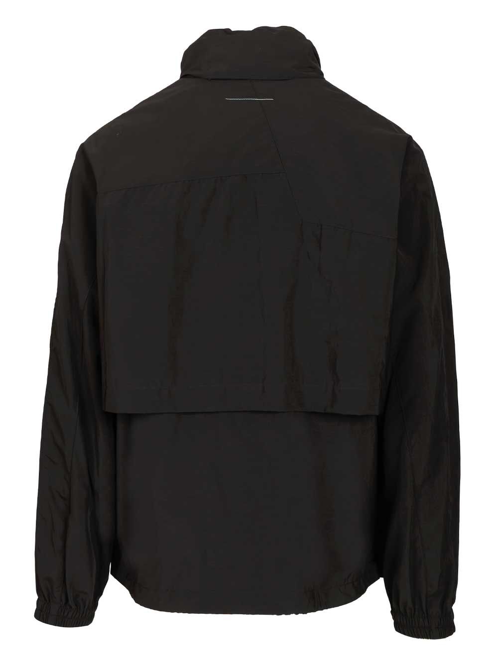Mm6 Maison Margiela Sportsjacket Jackets - Black | 03273ba9827afd436b325b654c80059c246e4693