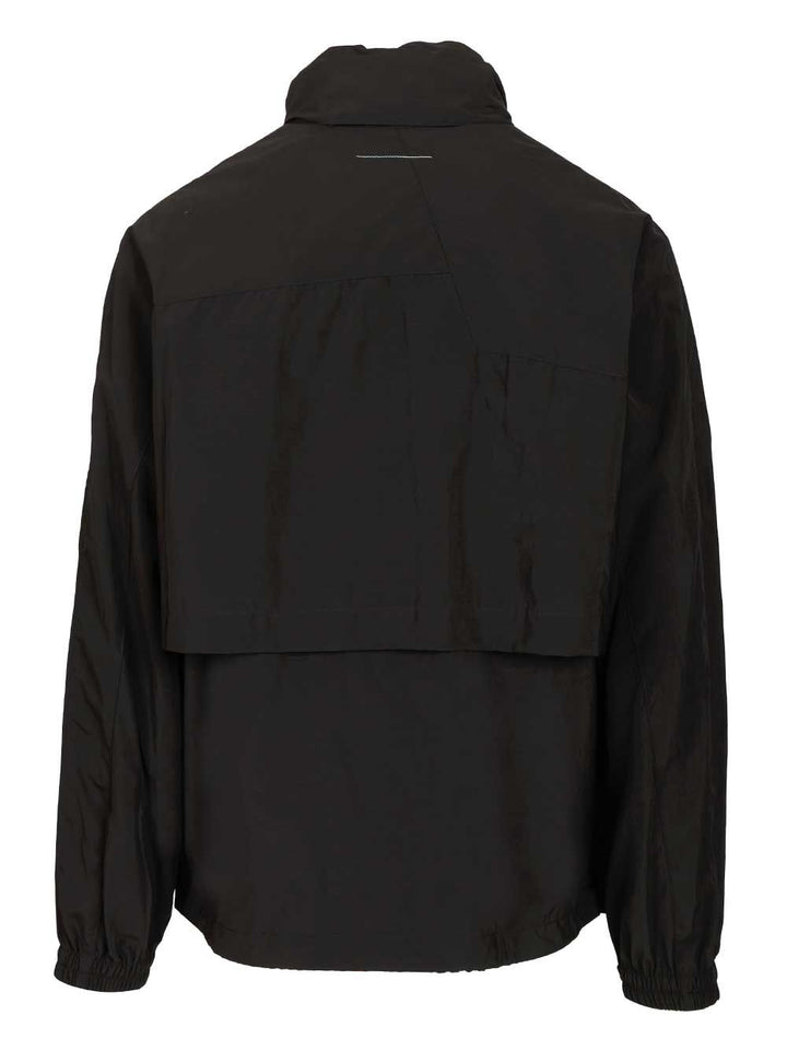 Mm6 Maison Margiela Sportsjacket Jackets - Black | 03273ba9827afd436b325b654c80059c246e4693