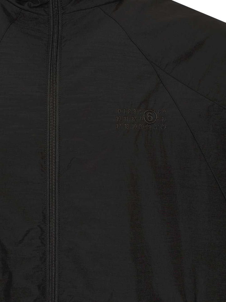 Mm6 Maison Margiela Sportsjacket Jackets - Black | f1783619d2d2e68a006b5e16b97d064626b90ba9