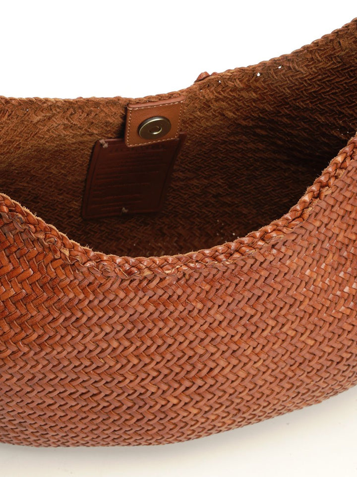 Dragon Diffusion Half Moon Shoulder Bags - Brown | a5bc26f0ef73be4cdf8d558361db1d59a220e7ca