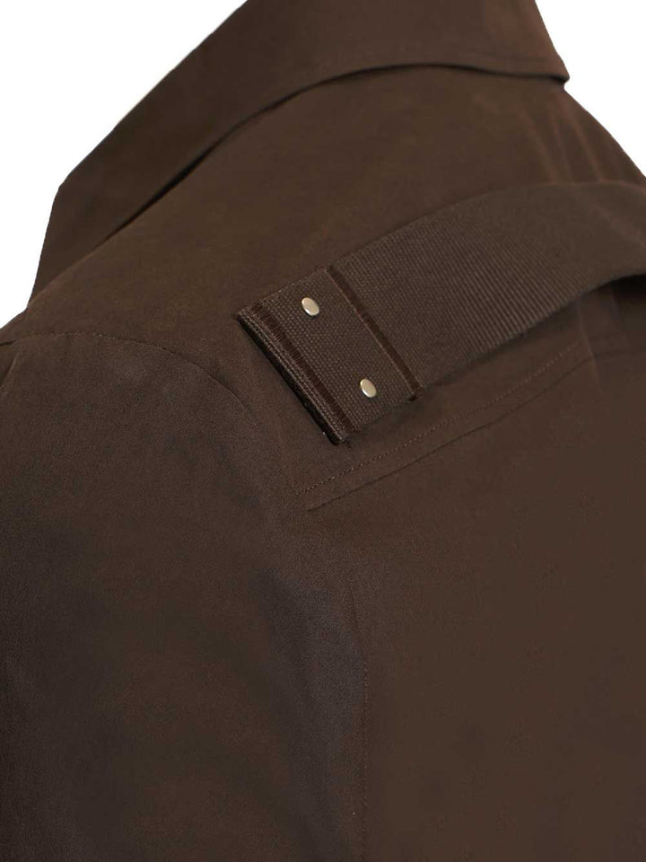 Rick Owens Fogpocket Outershirt Shirts - Brown | 01db8ec97c07b9aefbc4b9b51bdac21304d1fbd9