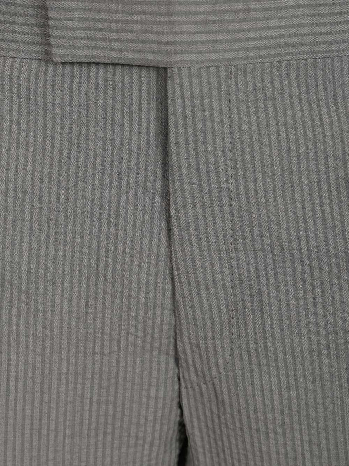 Thom Browne Seersucker Shorts Jackets - Grey | cb2f90de8fbc2f457d4effa3df5fd93af4c20d41