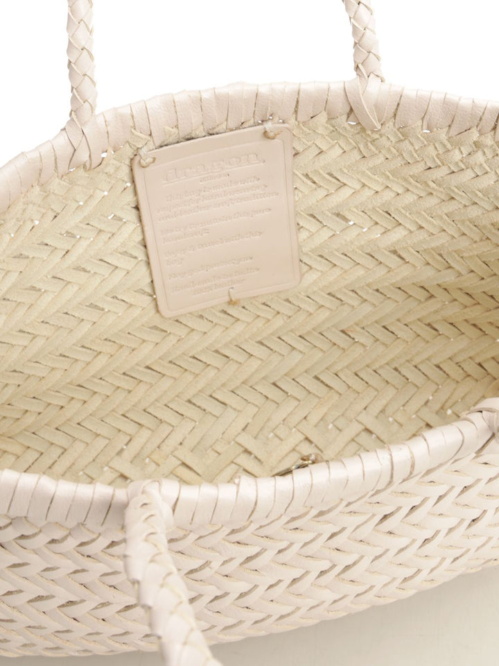 Dragon Diffusion Mini Flat Gora Handbags - Beige | 84e2e1236cd8135a724fc586ca38a2b8ce0a2d57