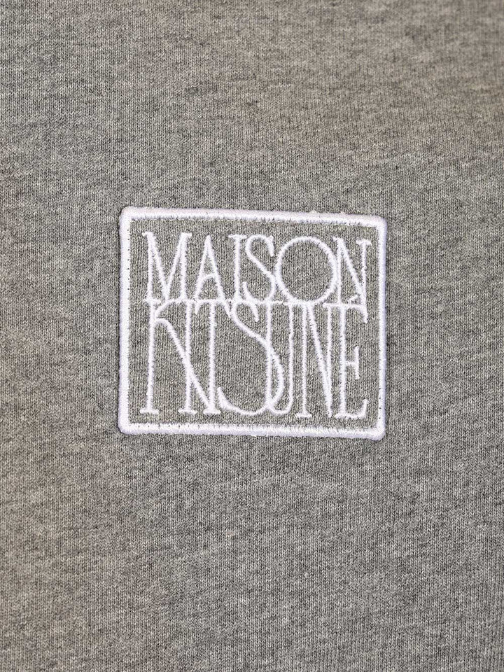 Maison KitsunÉ Oversized Polo Sweatshirt Polo shirt - Grey | dc42cf7c95fdf612e6cec096820df6e360e6a1d2