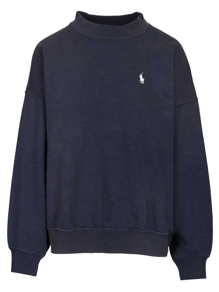 Polo Ralph Lauren Oversized Sweatshirt Sweatshirts - Blue | d9bce0bd575513fcab51ad25e822ed50c5a2c15e
