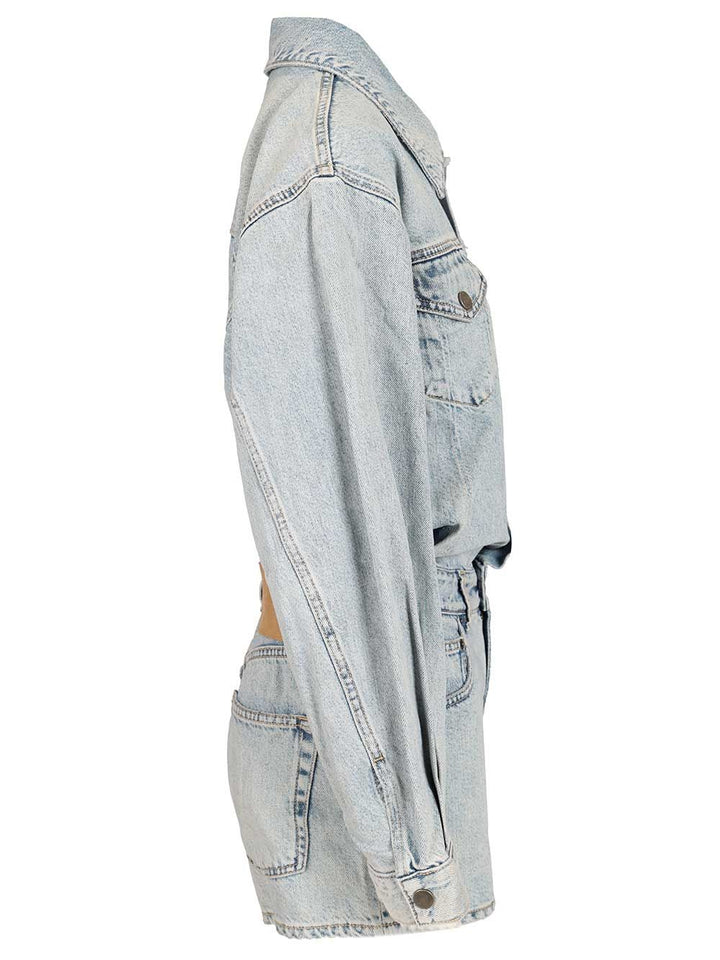 Haikure Elle Playsuit Jewelry - Light blue | 9f590b6e82795a52a71c3ba3dafa31b5b2bcd06b