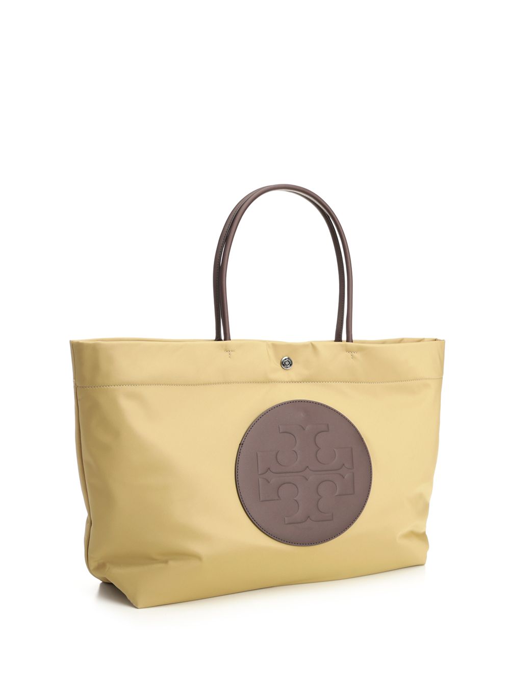 Tory Burch Ella Twist Shopping Bag Shoulder Bags - Brown | df59d86db520795ebda84f0232345700c51ca009