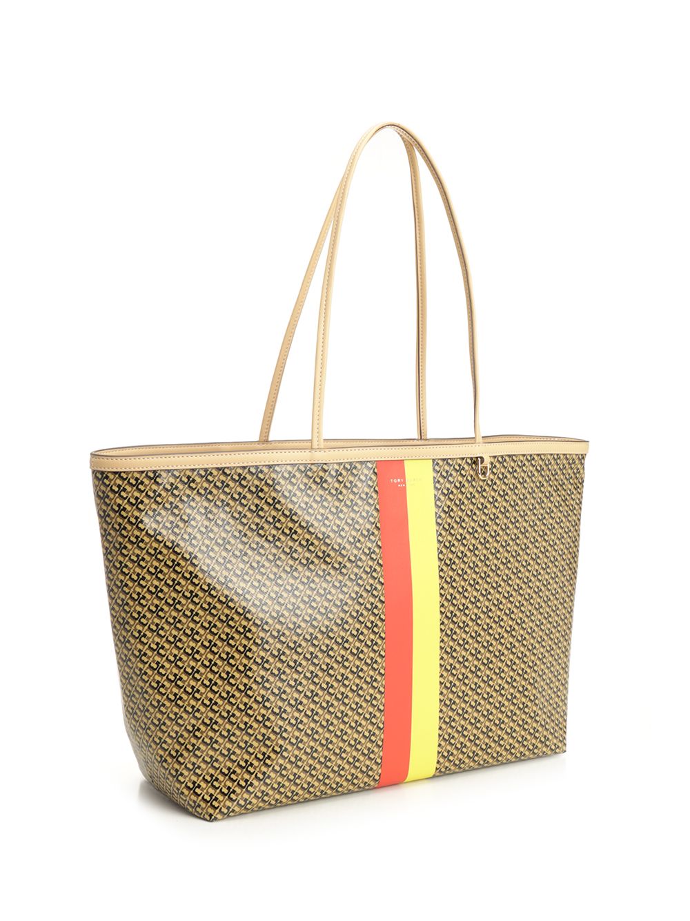 Tory Burch Race Shopping Bag Shoulder Bags - Brown | c2f70d2571337d5b5a36fde03a95ce27f2498a40