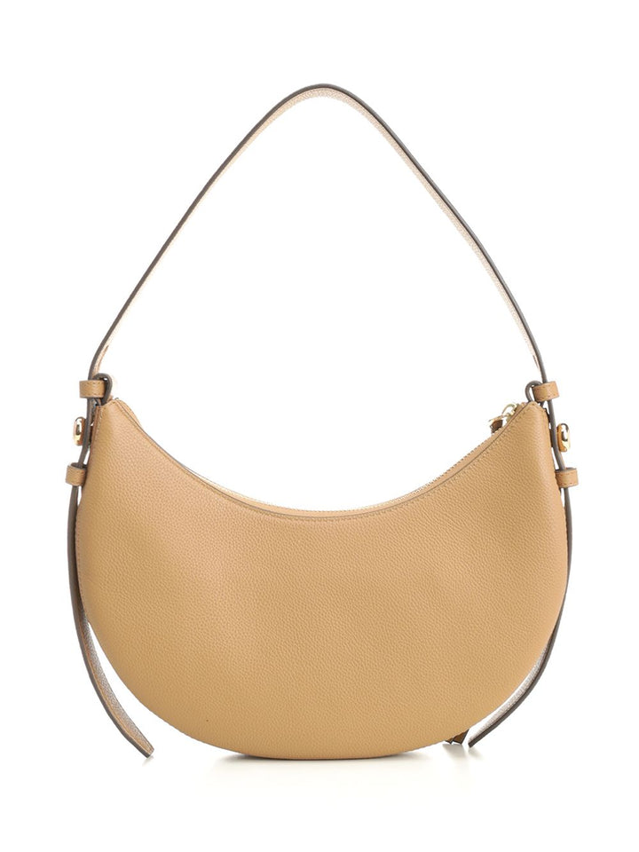 Tory Burch Romy Half Moon Bag Shoulder Bags - Brown | 7c95112f640f2f310f80e8b85e8e9eaffde3f1b6