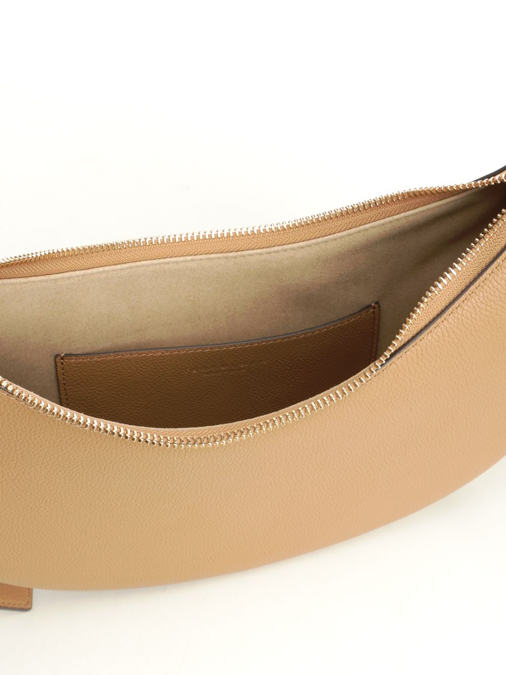 Tory Burch Romy Half Moon Bag Shoulder Bags - Brown | f2834539a665046496b4fdb394b88a40426a5af7