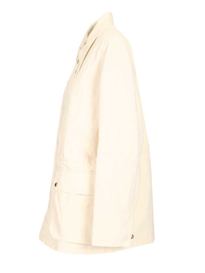 Dunst Work Jacket Jackets - White | 3335283a2c326afff104d6598b1dd342a566d8f4