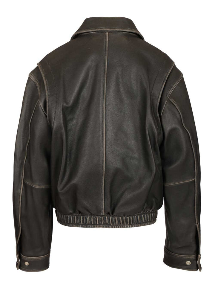 Dunst Drizzler Leather Jacket Jackets - Black | 663b5eec2ab30212e2d3b7745468d1ff1c721b4a