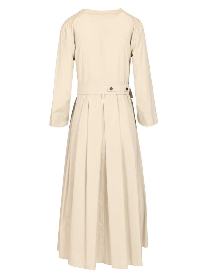 'S Max Mara Cotton Poplin Dress Dresses - Beige | f2dea1657162c54abb5269411bfba6cc60211ad7