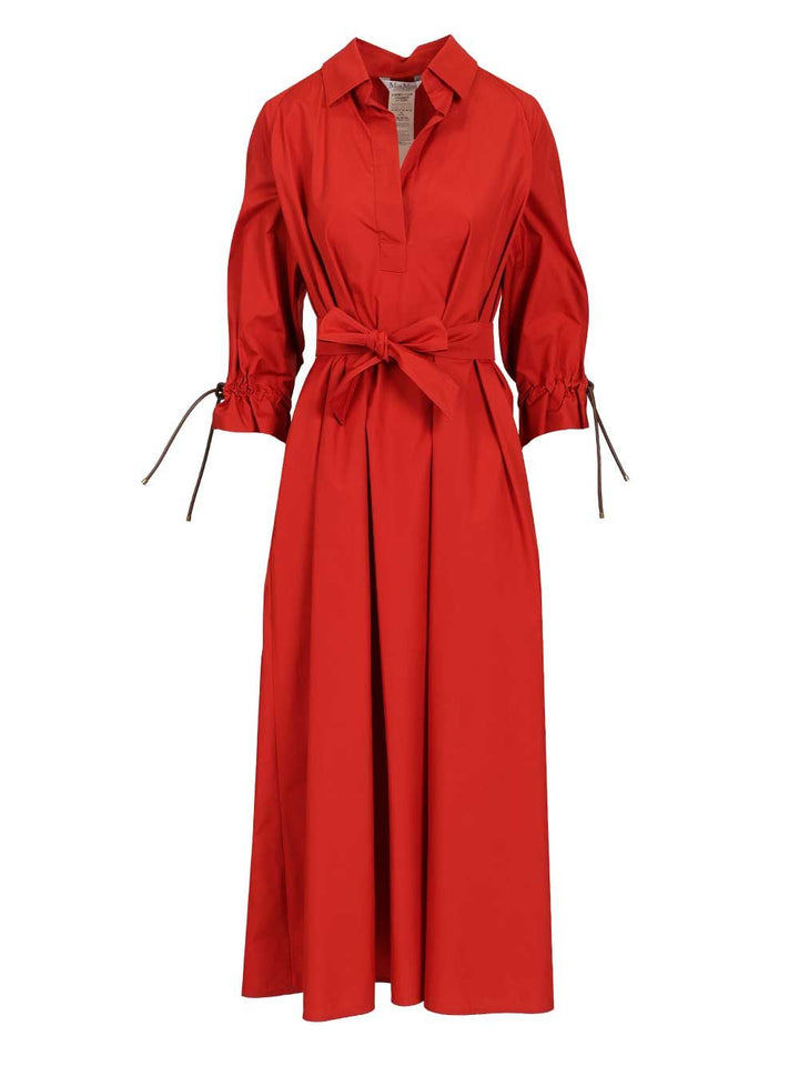 Max Mara Oversized Dress Dresses - Red | 42ff64a9cde8a6590a54a360873b32e70b656870