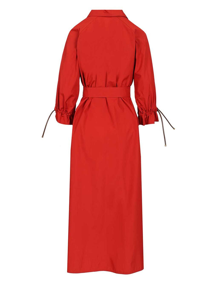 Max Mara Oversized Dress Dresses - Red | 11145d828ae298f39579a8b7ffbad27daac10193