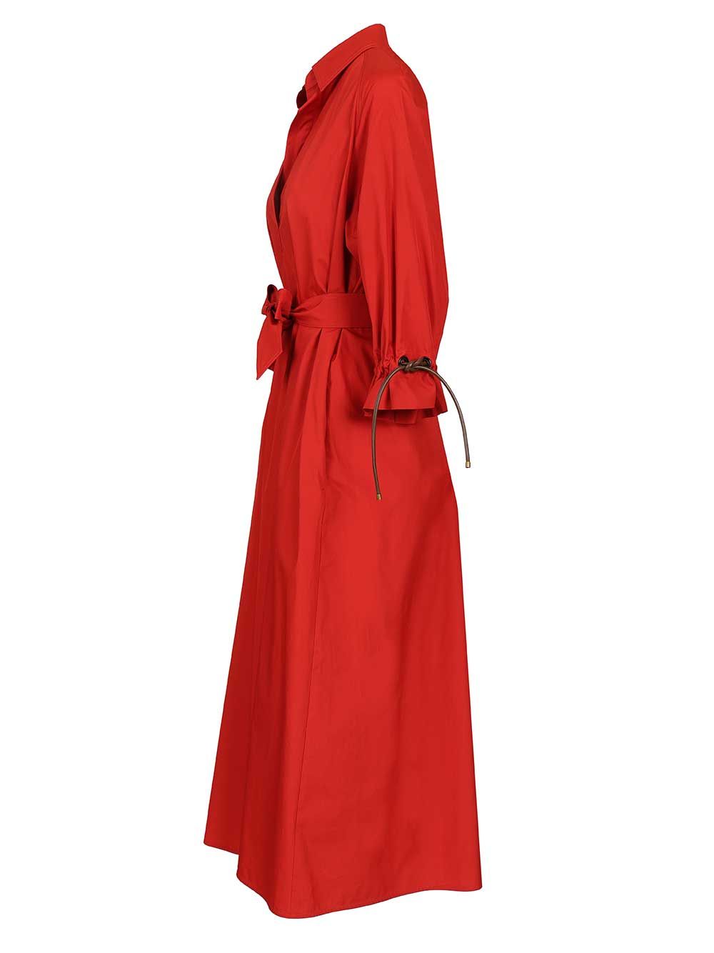 Max Mara Oversized Dress Dresses - Red | ce5f48c6c2243da12889c88487957bf305dbe3f1