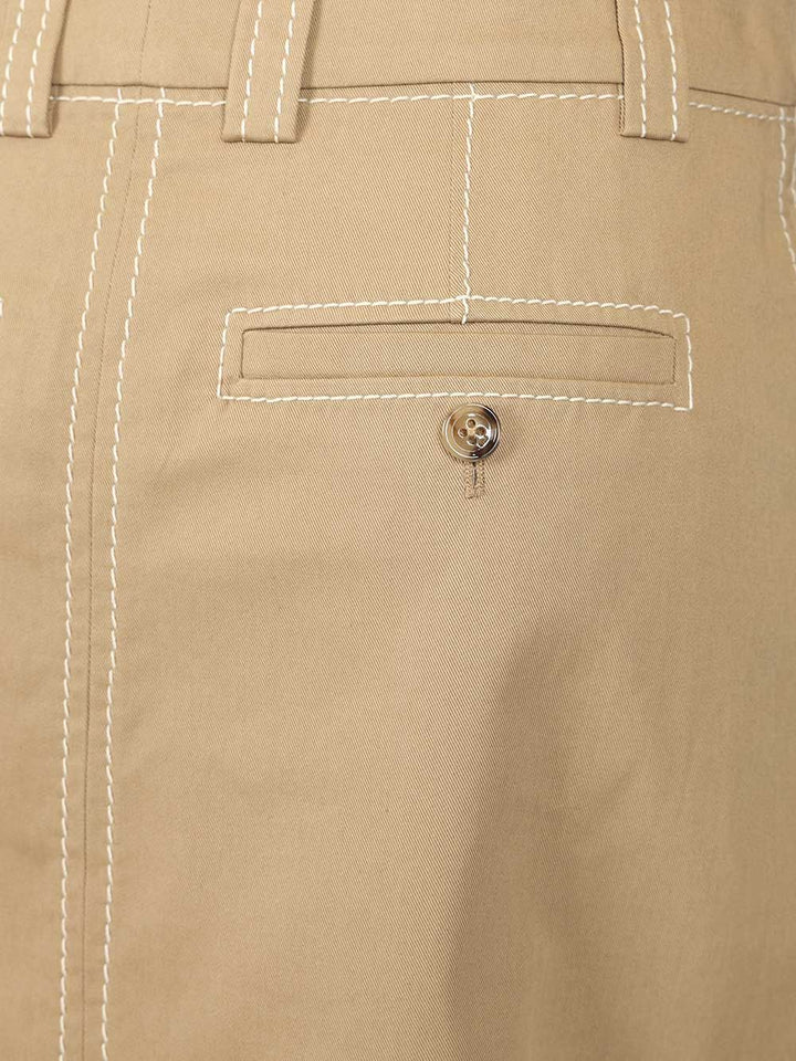 Ami Long A-Line Skirt Skirts - Beige | ba20d50ecccbff7c937660461ae09d3ab3d7f90d