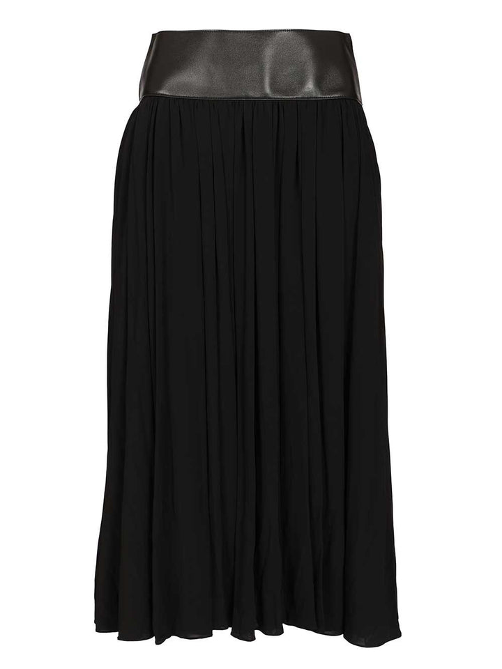 AlaÏA Alaia Midi Skirt Skirts - Black | 9012ba71dc9edc673b90f1fc6e5fbae92dfeb4b2